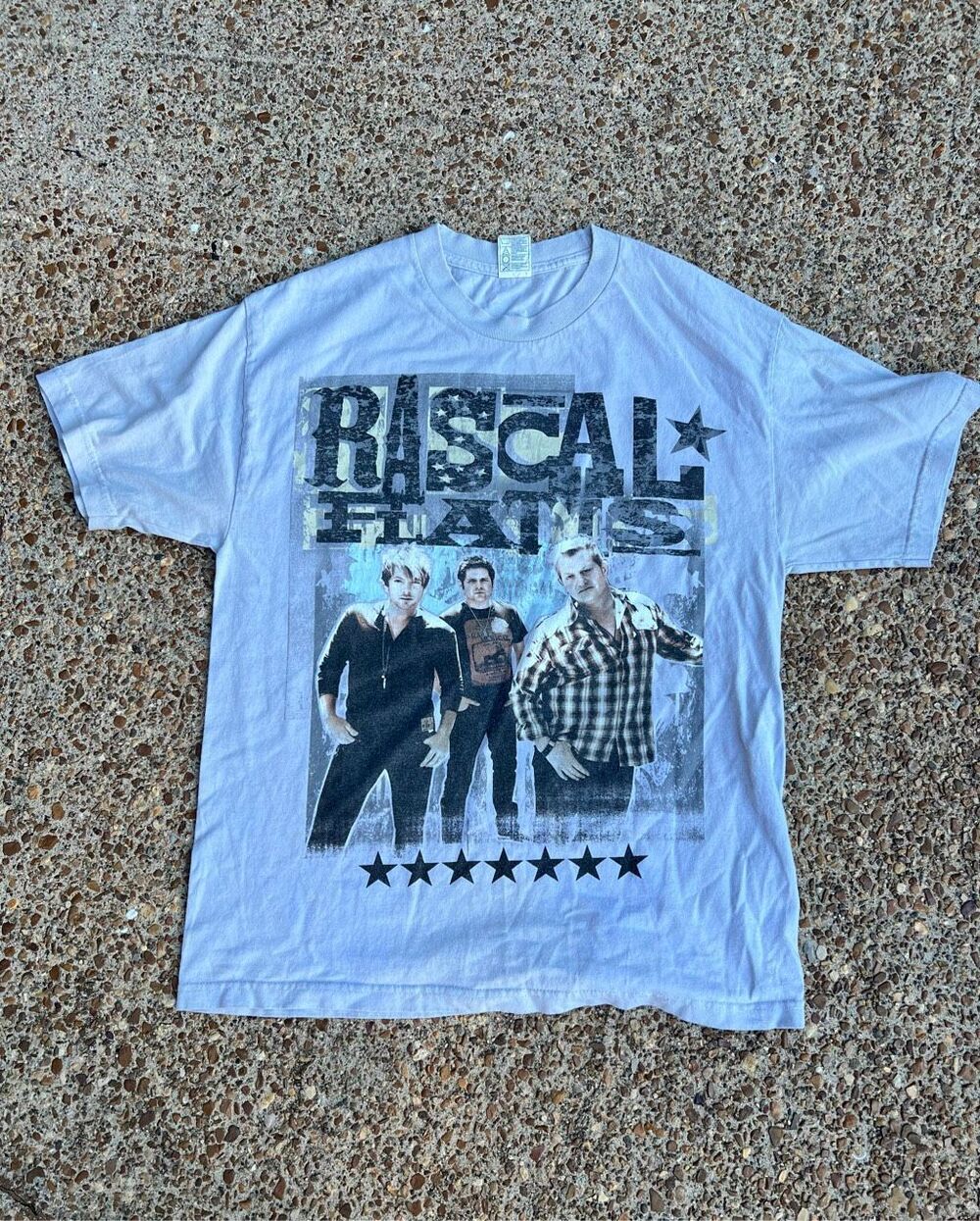 Vintage Rascal Flatts 2011 Nothing Like This Tour White T Shirt L Rare